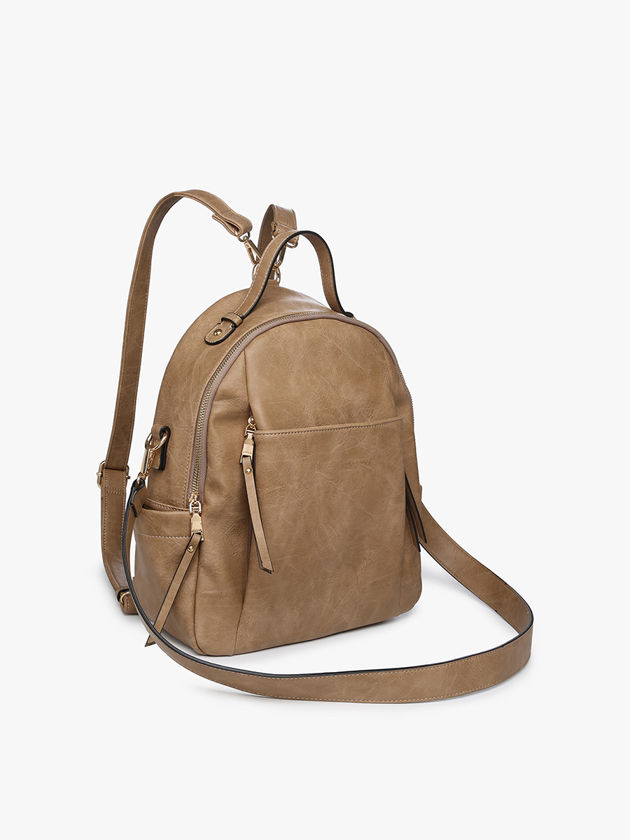 convertable backpack leather Lillia Convertible Backpack