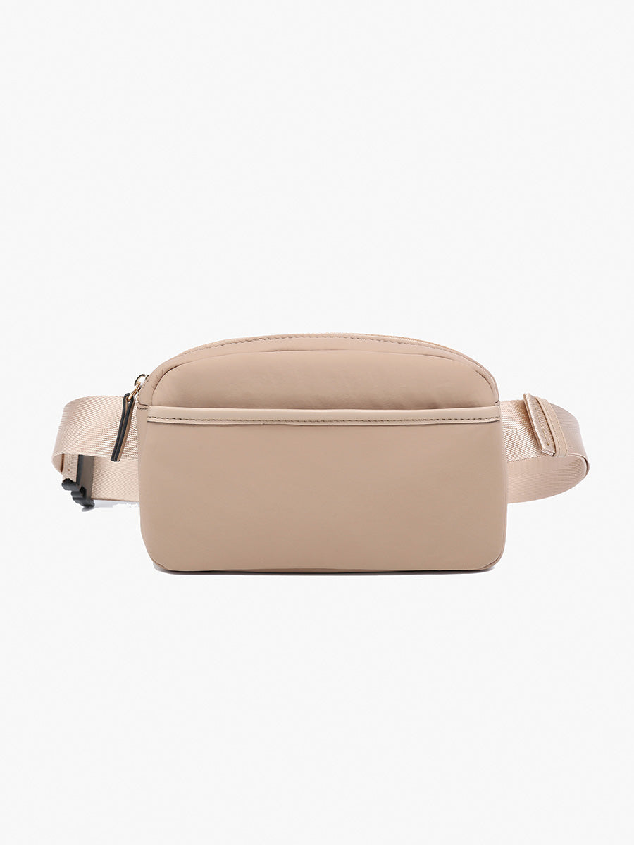 Cora Nylon Belt Bag - Jen & Co. vegan handbag