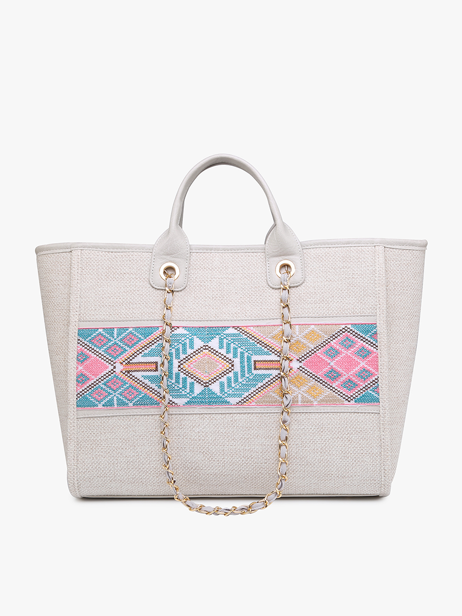 Kristina Vegan Tribal Satchel