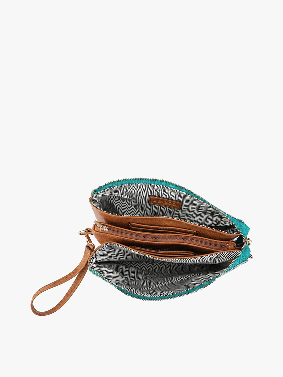 Izzy Vegan Arrowhead Crossbody - Jen & Co. vegan handbag