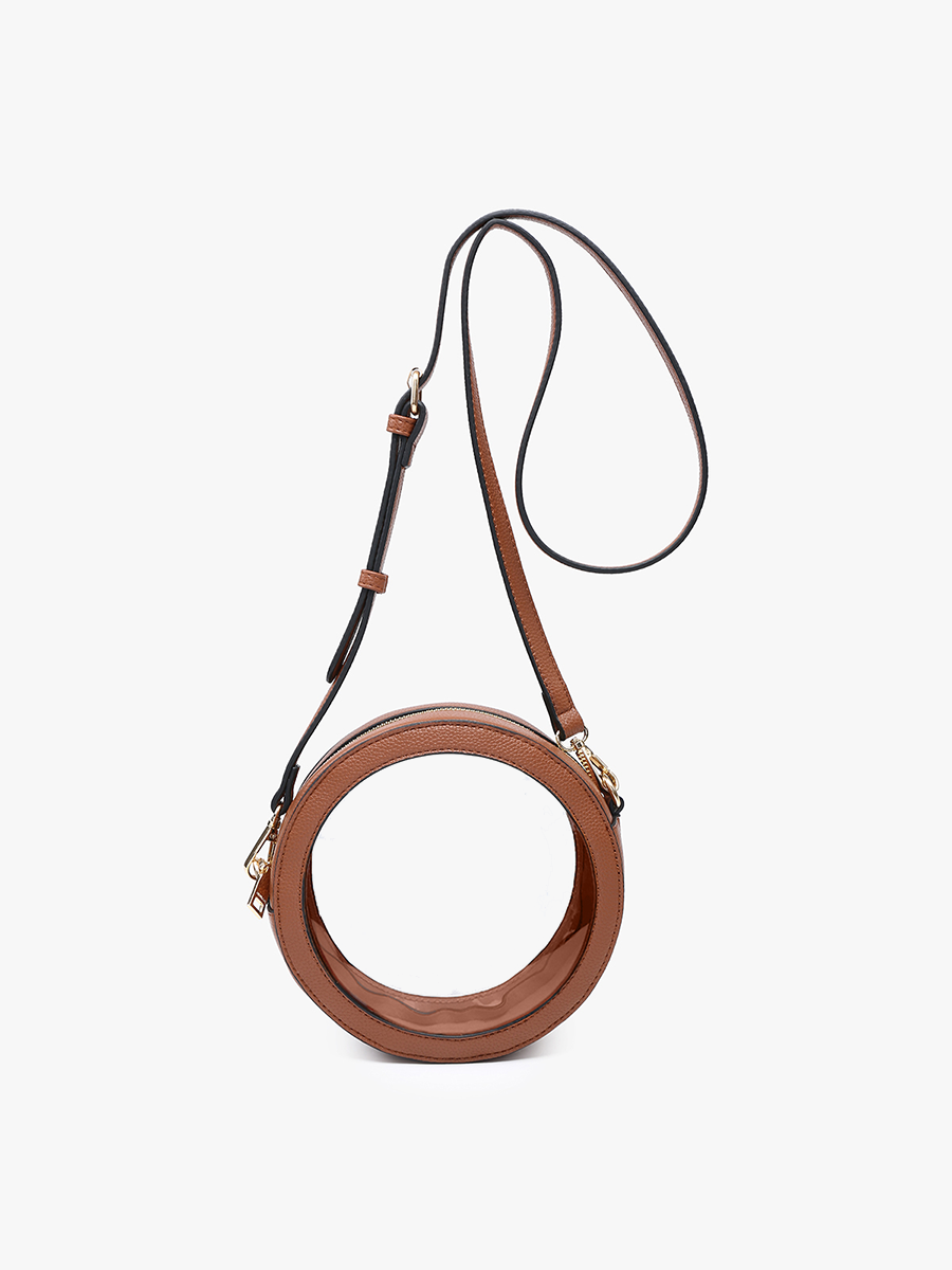 Lilibet Vegan Clear Circ Crossbody