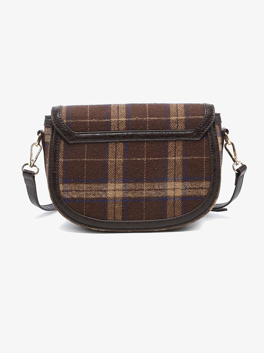 Calloway Plaid Crossbody