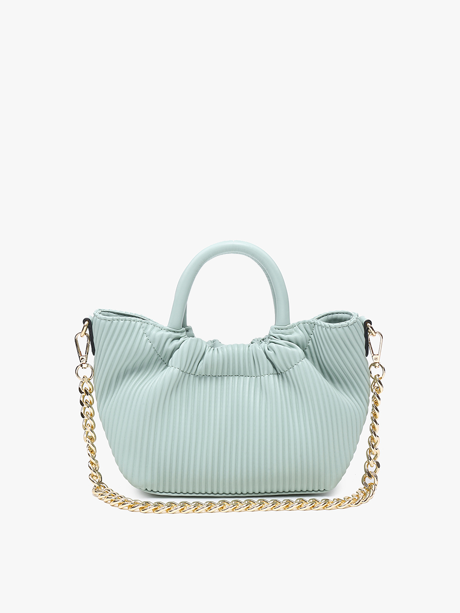 Valency Vegan Twist-Lock Crossbody Fig - Jen & Co. vegan handbag