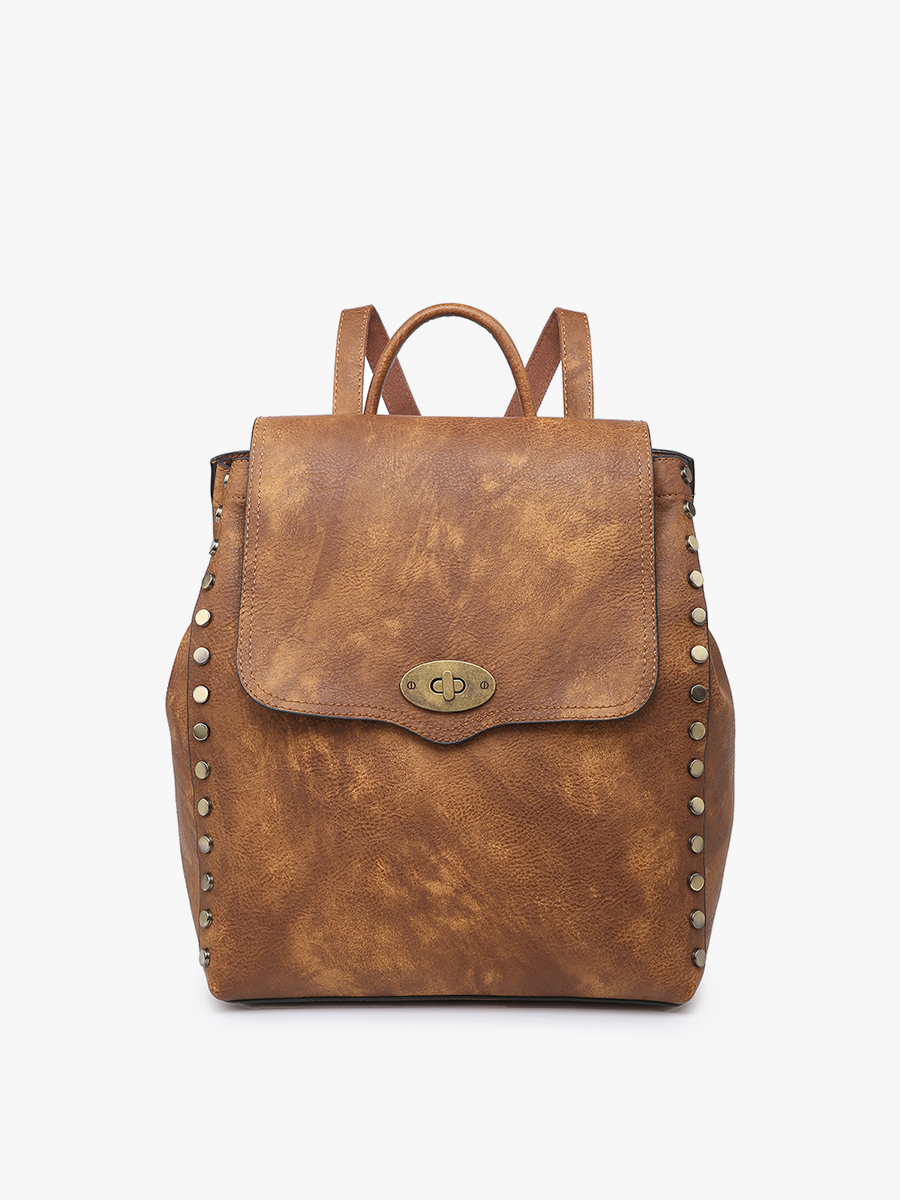 Bex Distressed Backpack (Brown)