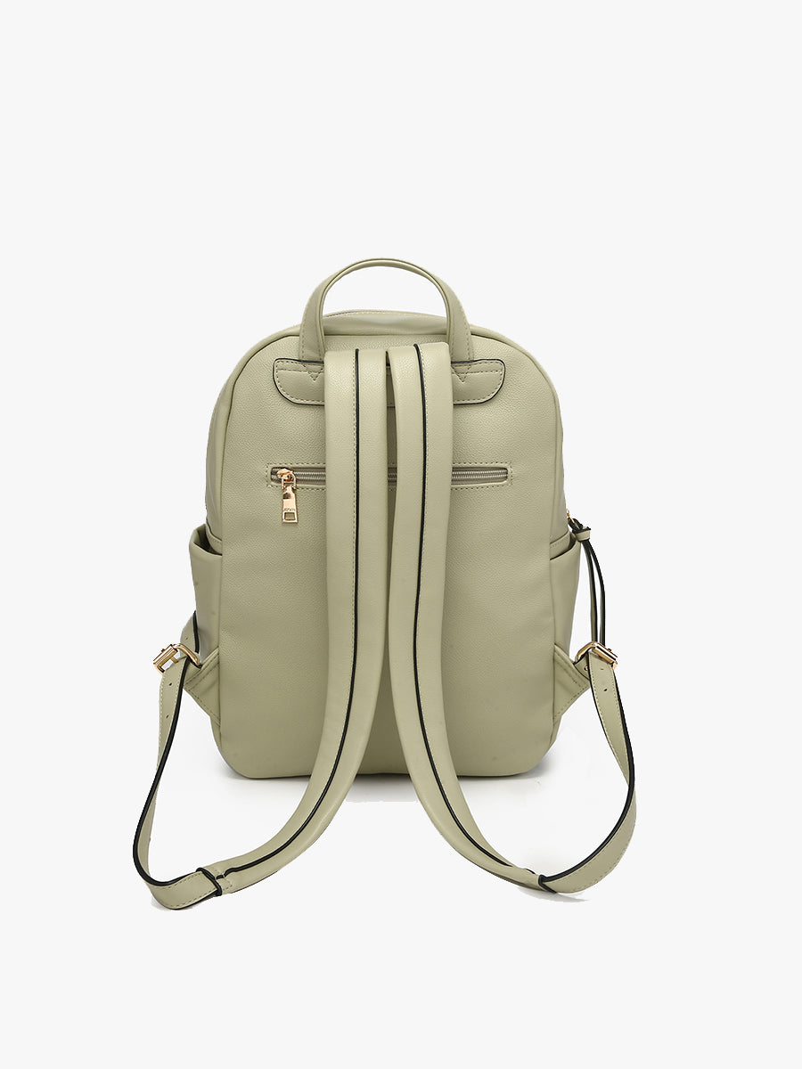 Alice Vegan Pocket Backpack - Jen & Co. vegan handbag