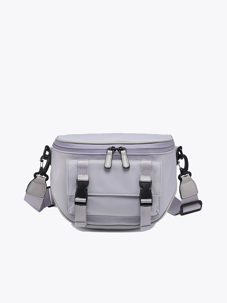 Tatiana Camera Bag Ice Grey - Jen & Co. vegan handbag