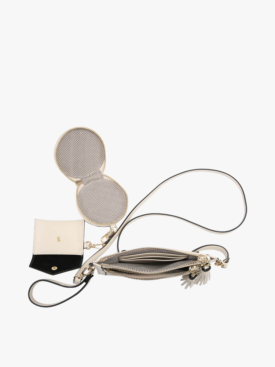 Mirabel Vegan Wallet Crossbody - Jen & Co. vegan handbag