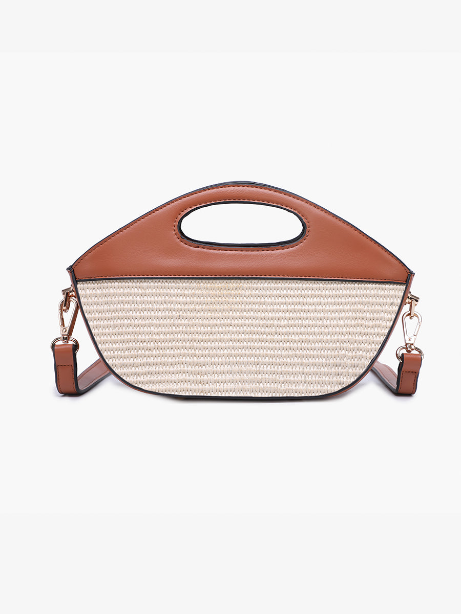 Cece Vegan Straw Bucket Bag