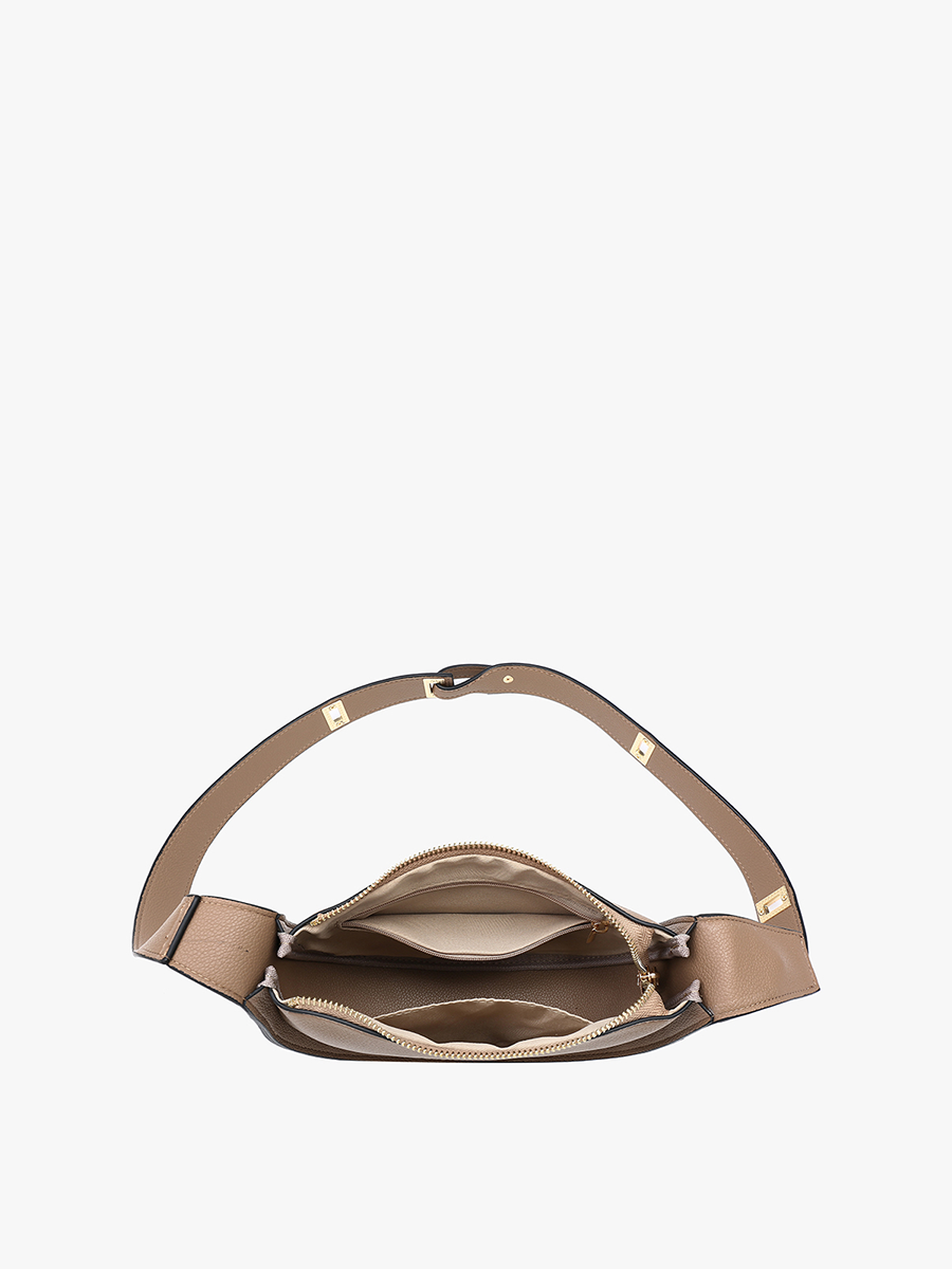 Celine Vegan Crescent Shoulder Bag in - Jen & Co. vegan handbag