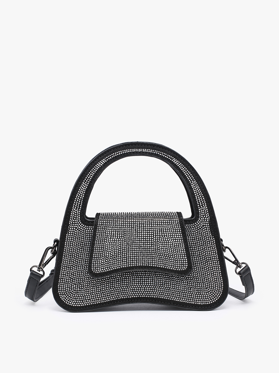 Leah Vegan Rhinestone Bag