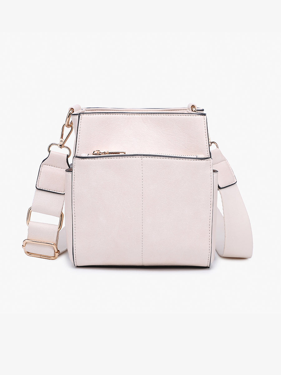 Jeanne Vegan Square Bucket Bag