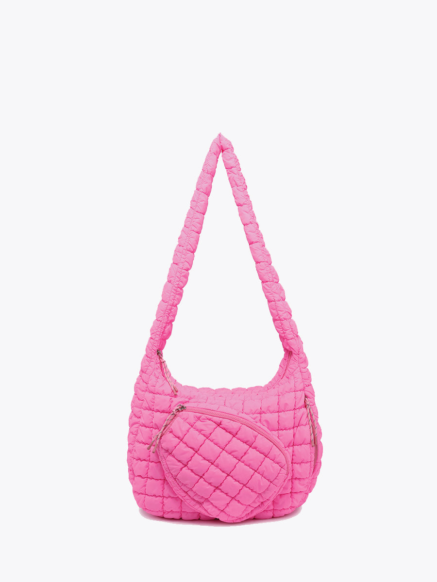 Haisley Pickleball Bag Hot Pink - Jen & Co. vegan handbag