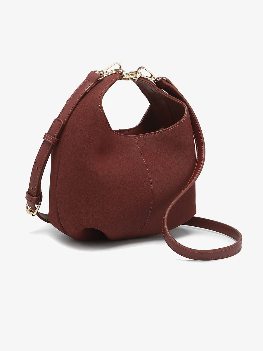 Elena Vegan Suede Crossbody