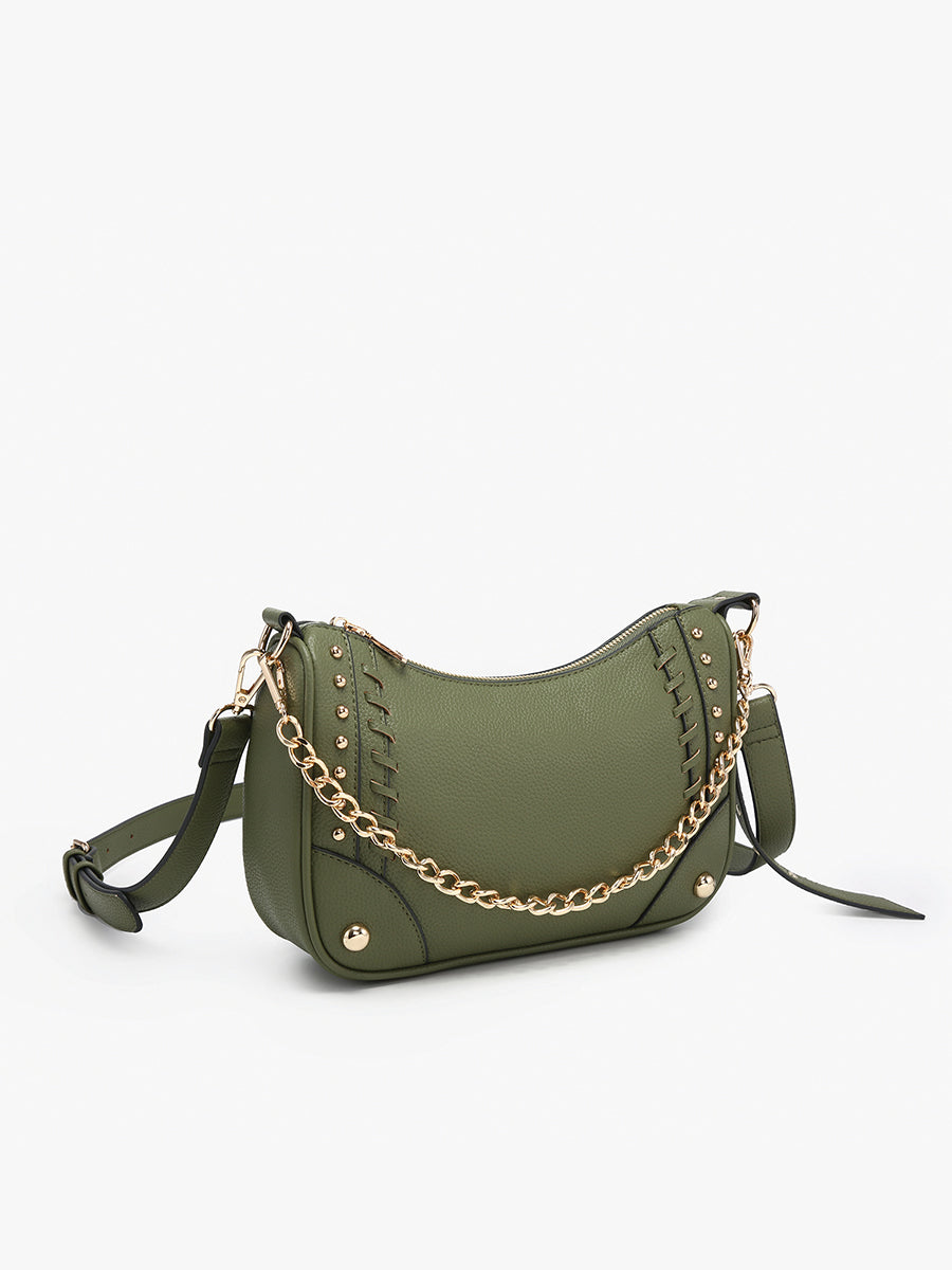 Artemis Vegan Detailed Crossbody