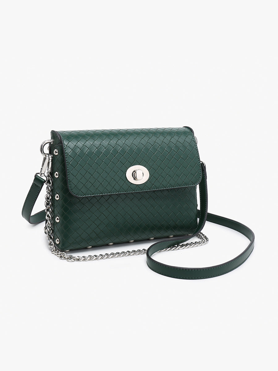 Yazmin Vegan Woven Crossbody