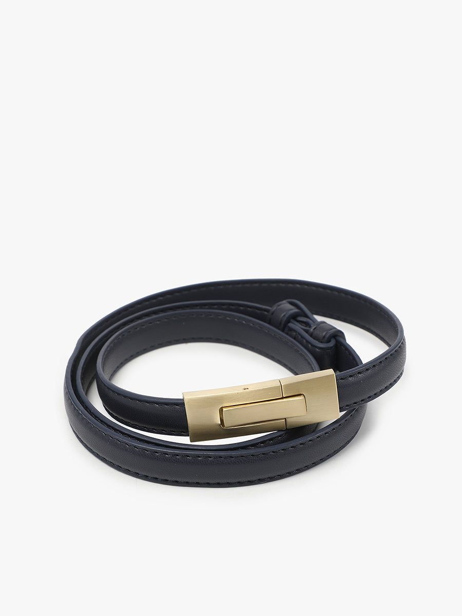 Vegan Leather Adjustable Belt