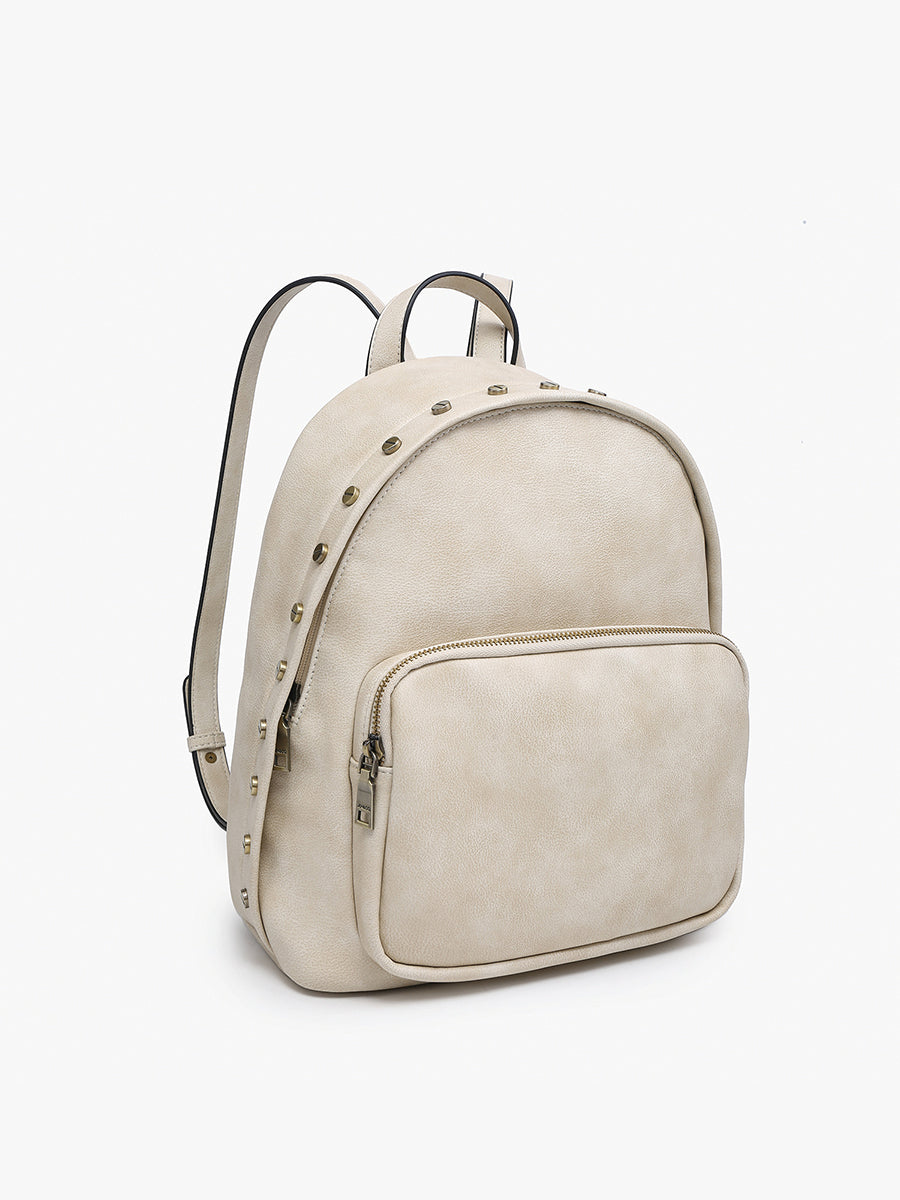 Sariya Vegan Studded Backpack - Jen & Co. vegan handbag
