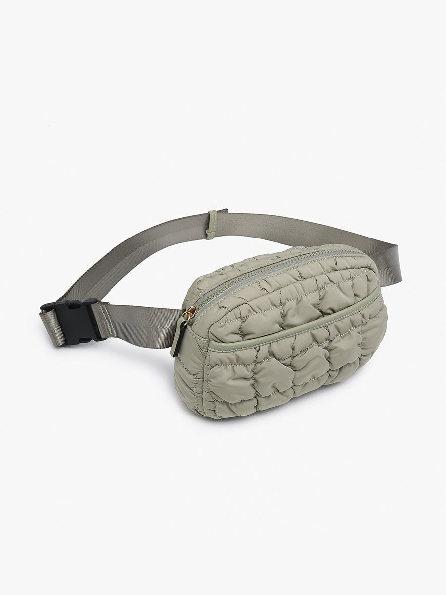 Chrissy Quilted Nylon Belt Bag
