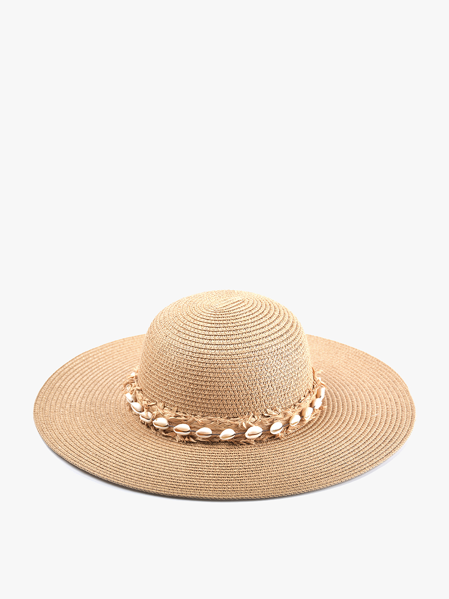 Dion Seashell Trim Hat
