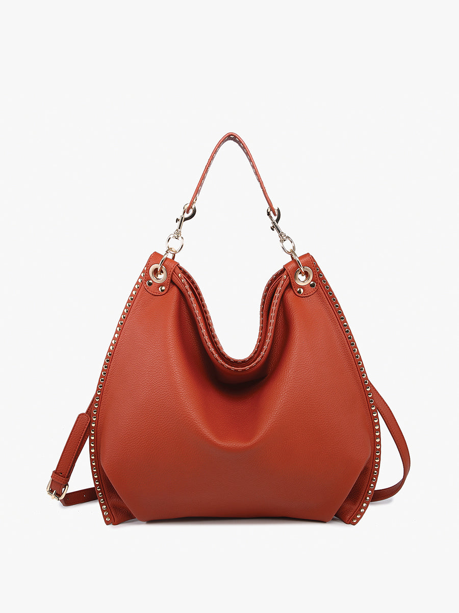 ハンドバッグ YENNEFER HOBO BAG Amazon.com: Small Hobo Bags for Women Cherry Shoulder Bag