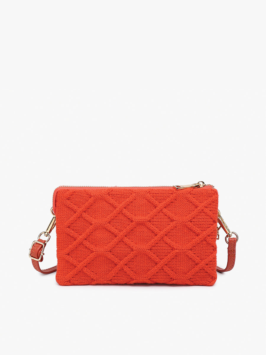 Riley Sweater Crossbody - Jen & Co. vegan handbag