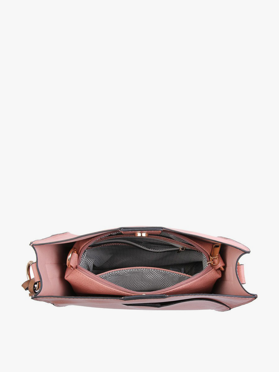 Lyla Vegan Bucket Bag in - Jen & Co. vegan handbag
