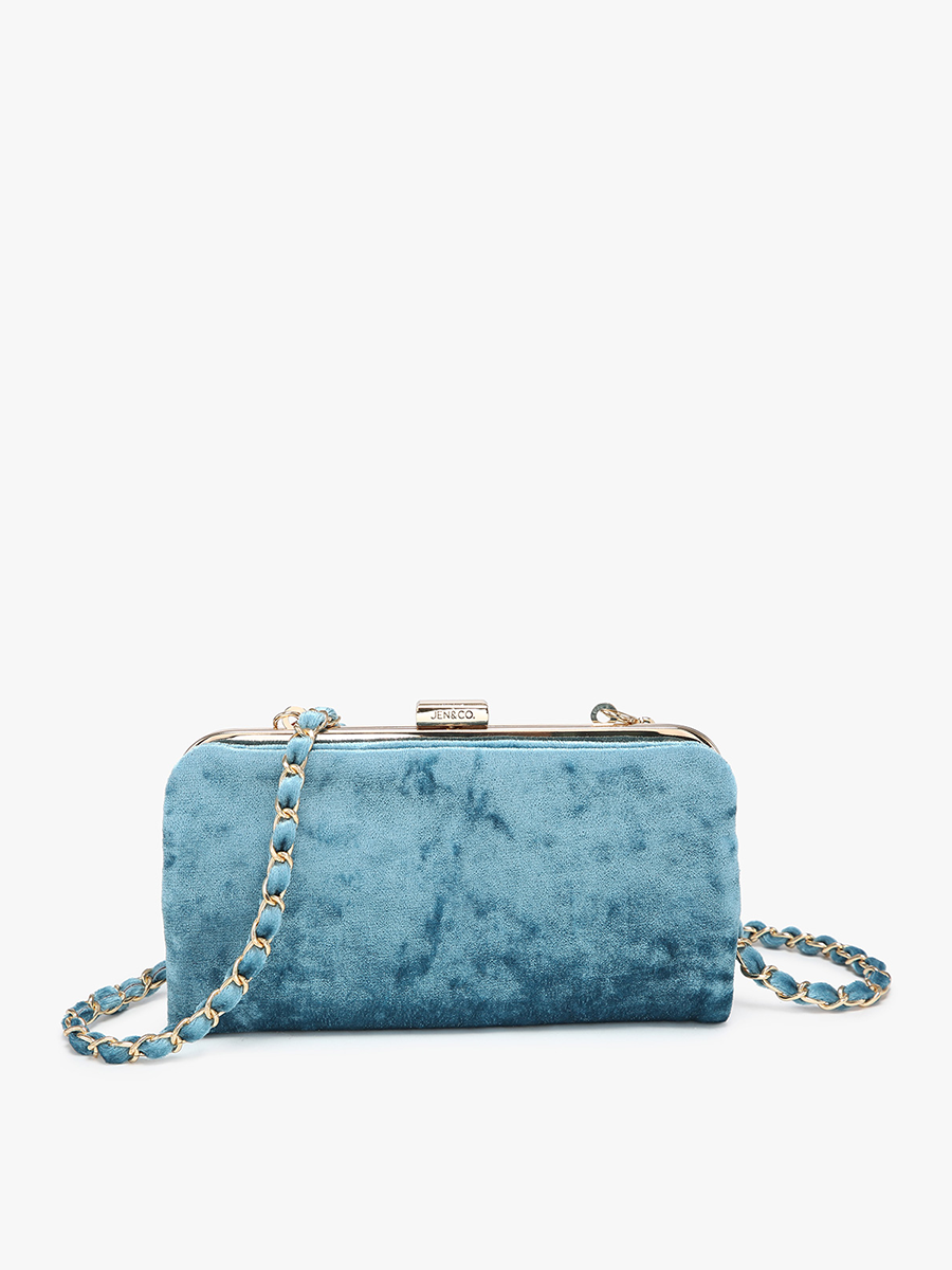 Sue Velvet Wallet Pouch | Jen & Co. – Jen & Co.