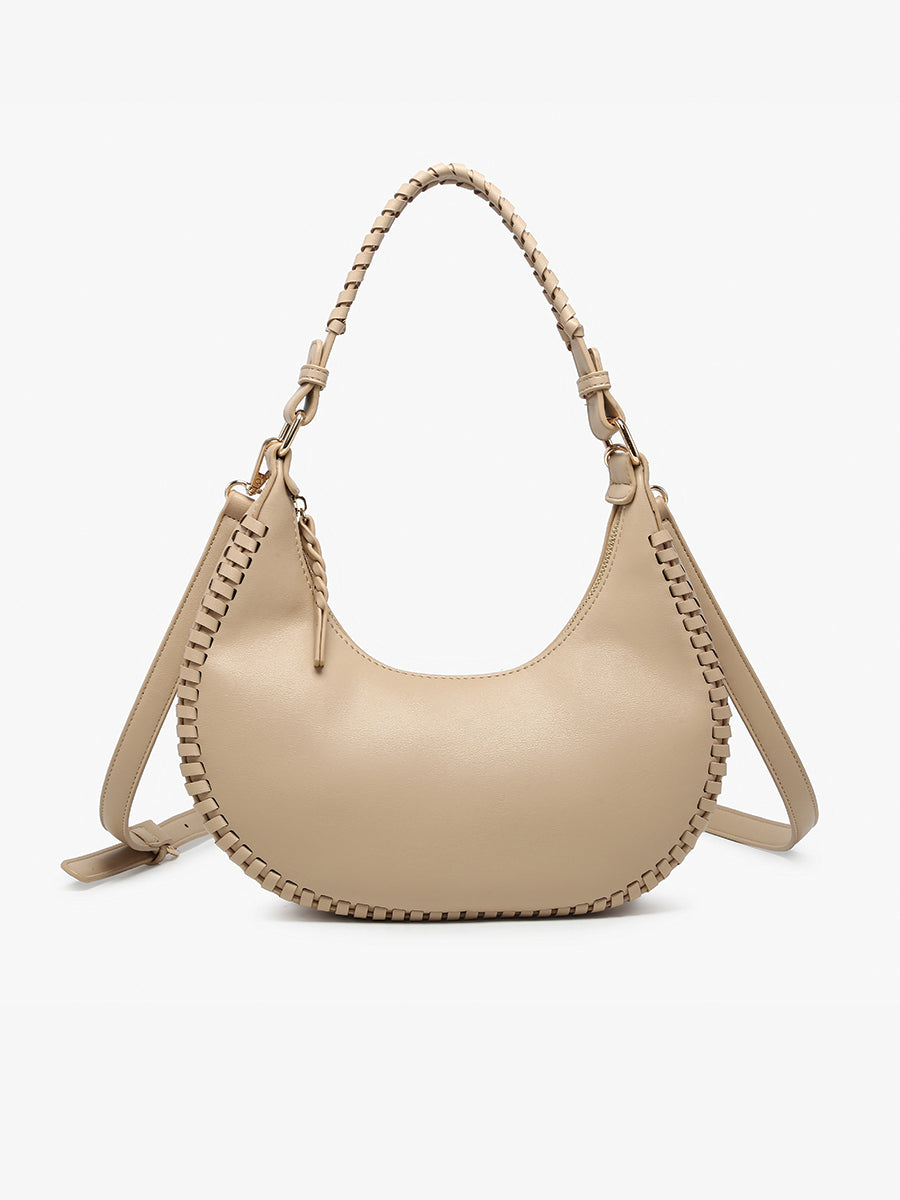 Aria Whipstitch Shoulder Bag