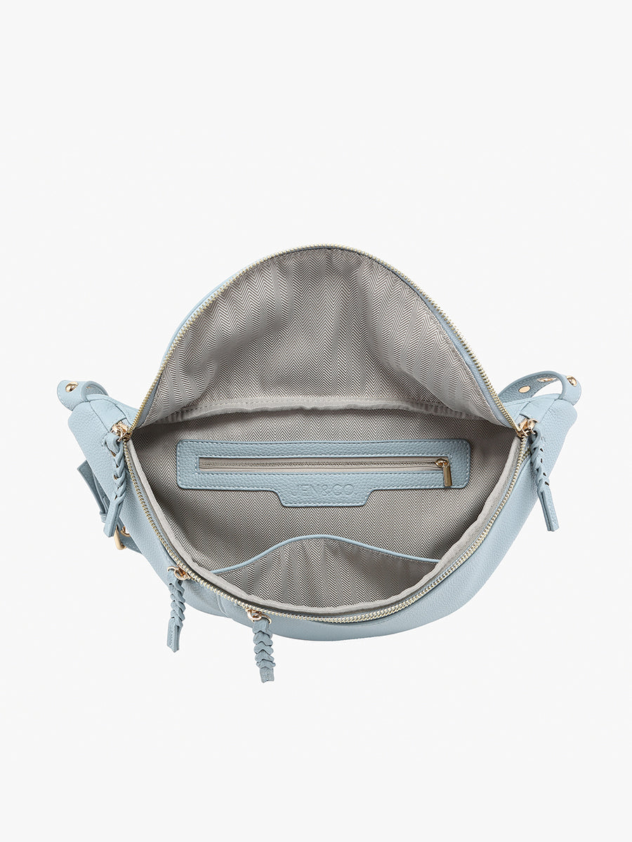 Nova Vegan Studded Belt Bag - Jen & Co. vegan handbag