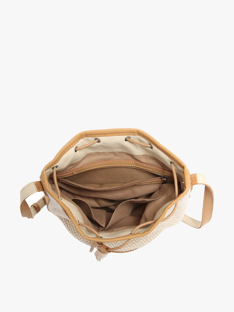 Augusta Vegan Bucket Bag - Jen & Co. vegan handbag