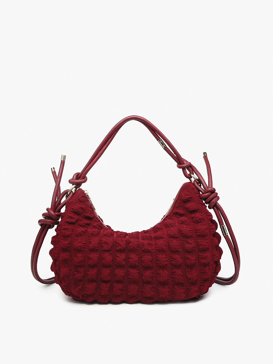 Nelly Quilted Nylon Shoulder Bag