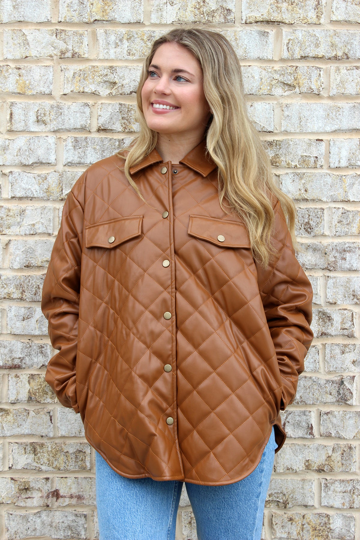 Reign Vegan Leather Jacket