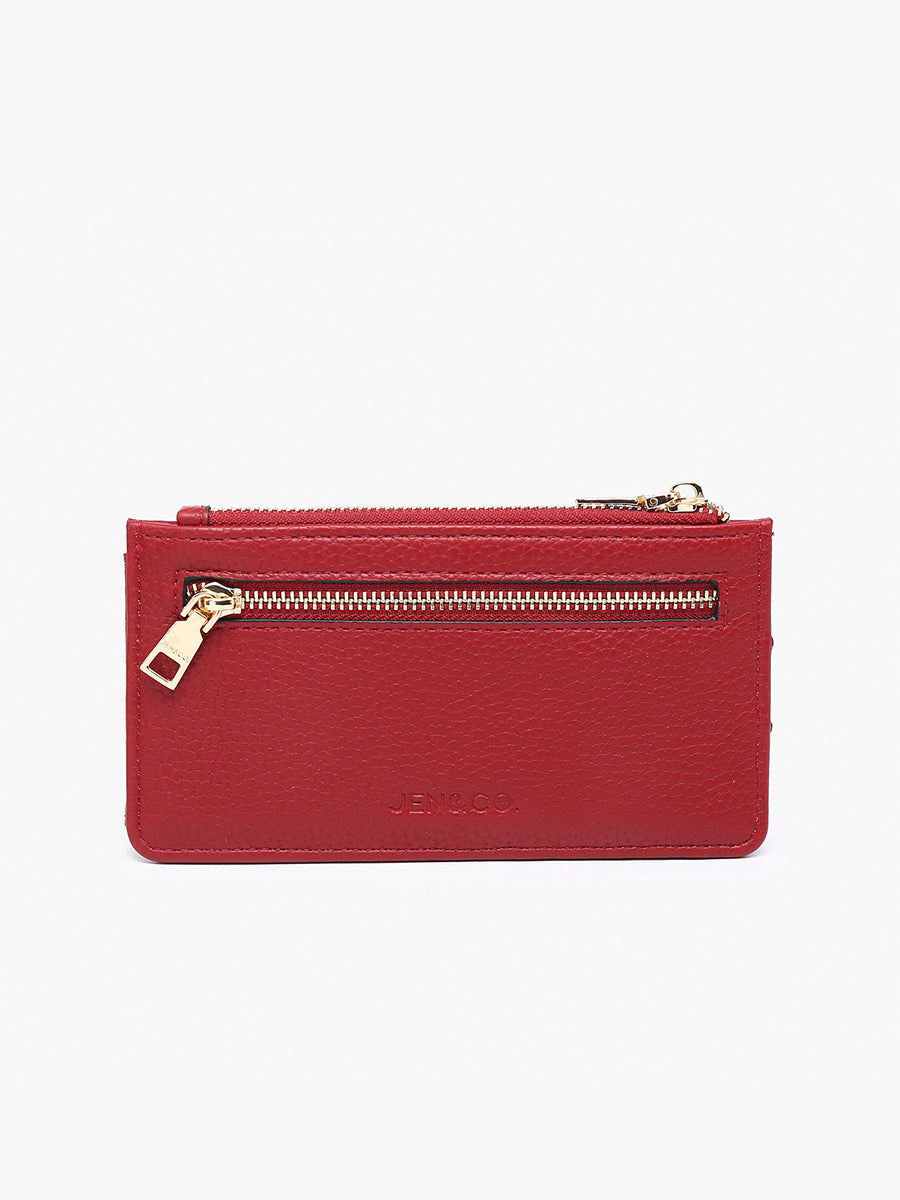 Mae Vegan Multi-Card Wallet - Jen & Co. vegan handbag