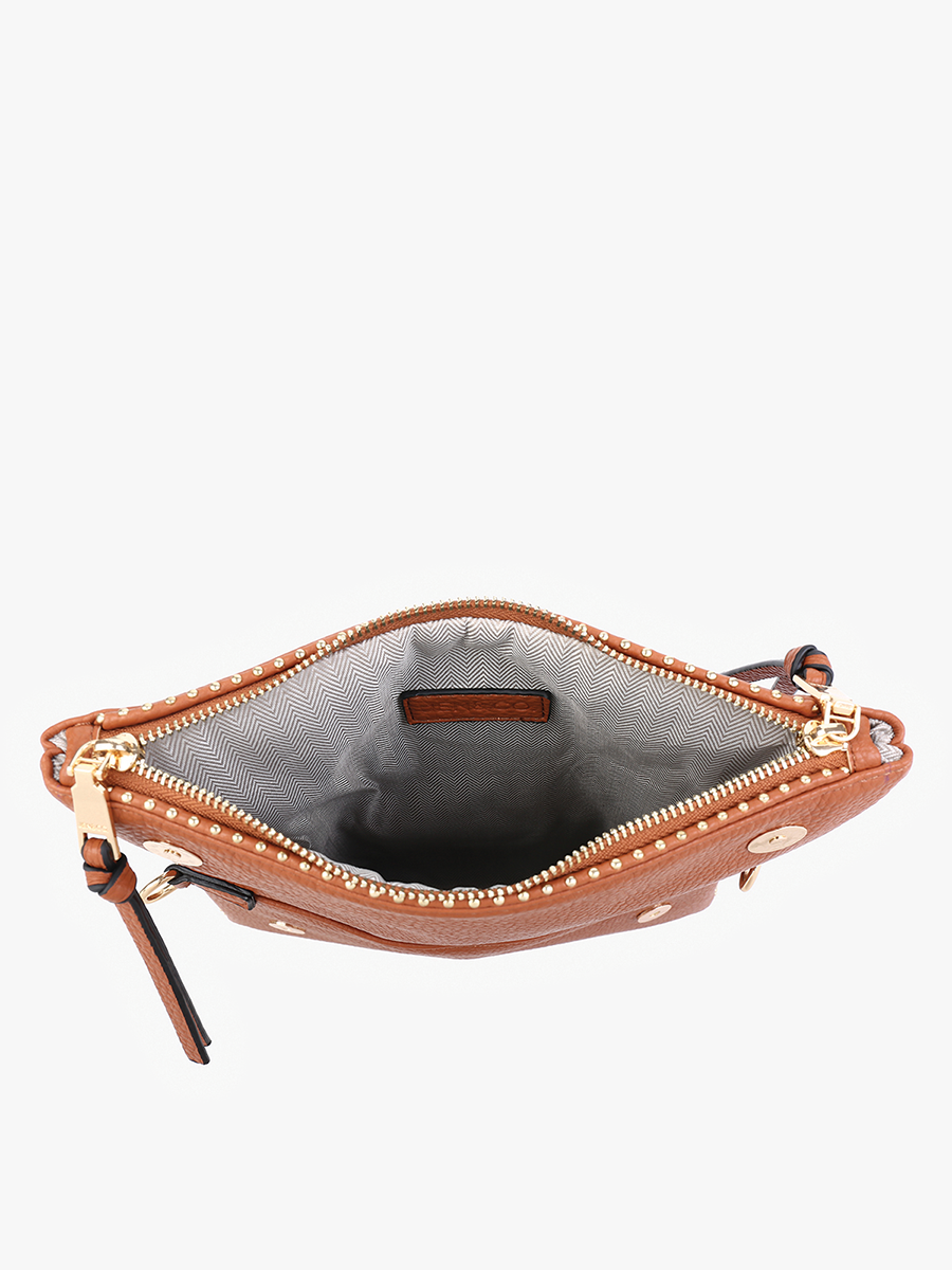 Julie Vegan Studded Crossbody - Jen & Co. vegan handbag