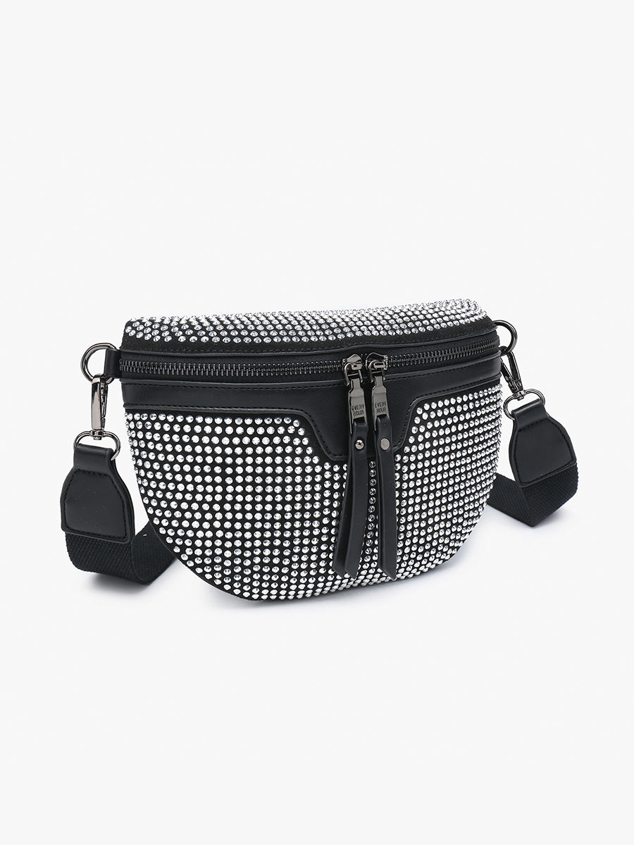 Kai Rhinestone Belt Bag