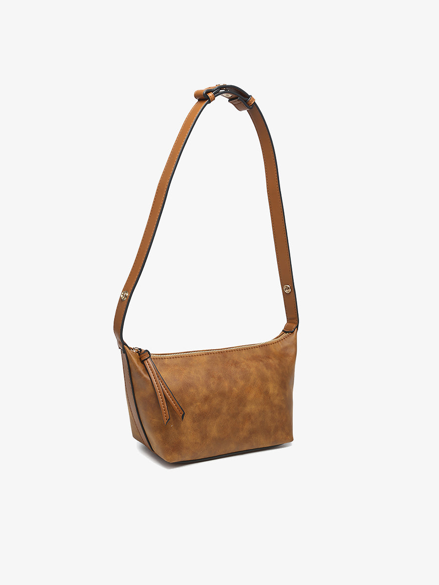 Vittoria Vegan Suede Shoulder Bag – Jen & Co.