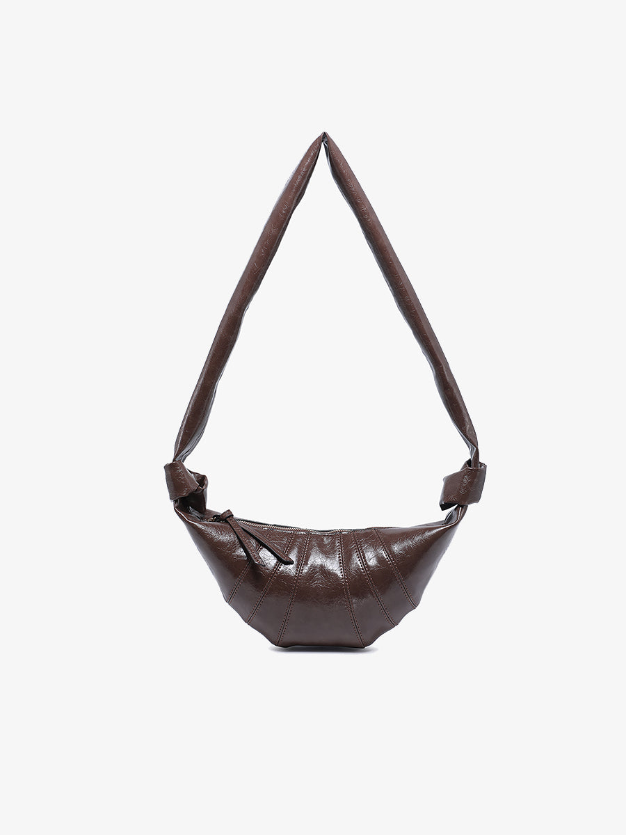 Kara Vegan Croissant Sling Bag
