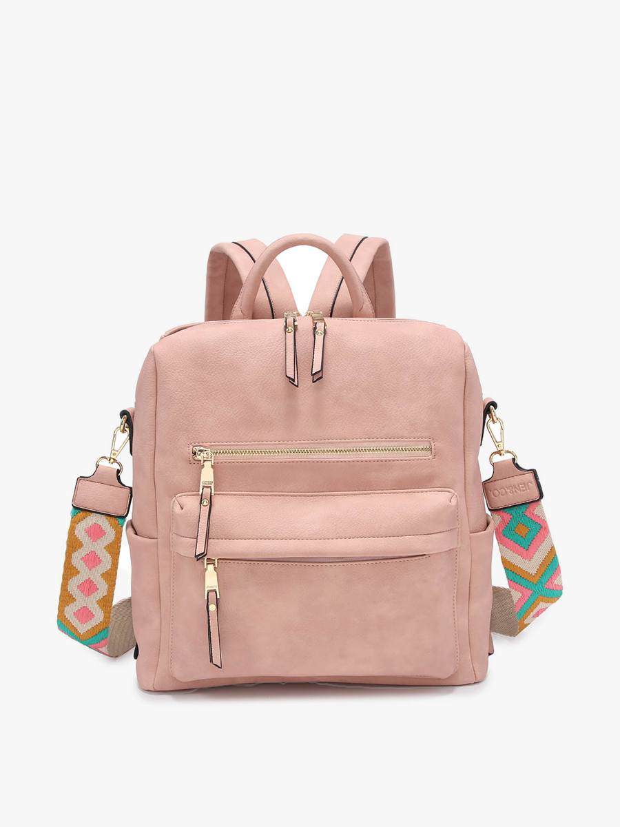 amelia leather backpack Jen & Co: Convertible with Guitar Strap Dusty Lavender Crappie Spider Rig Fishing and hidden interior pockets. STOCKTAKE 22 Material:Sterling Silver satin finish