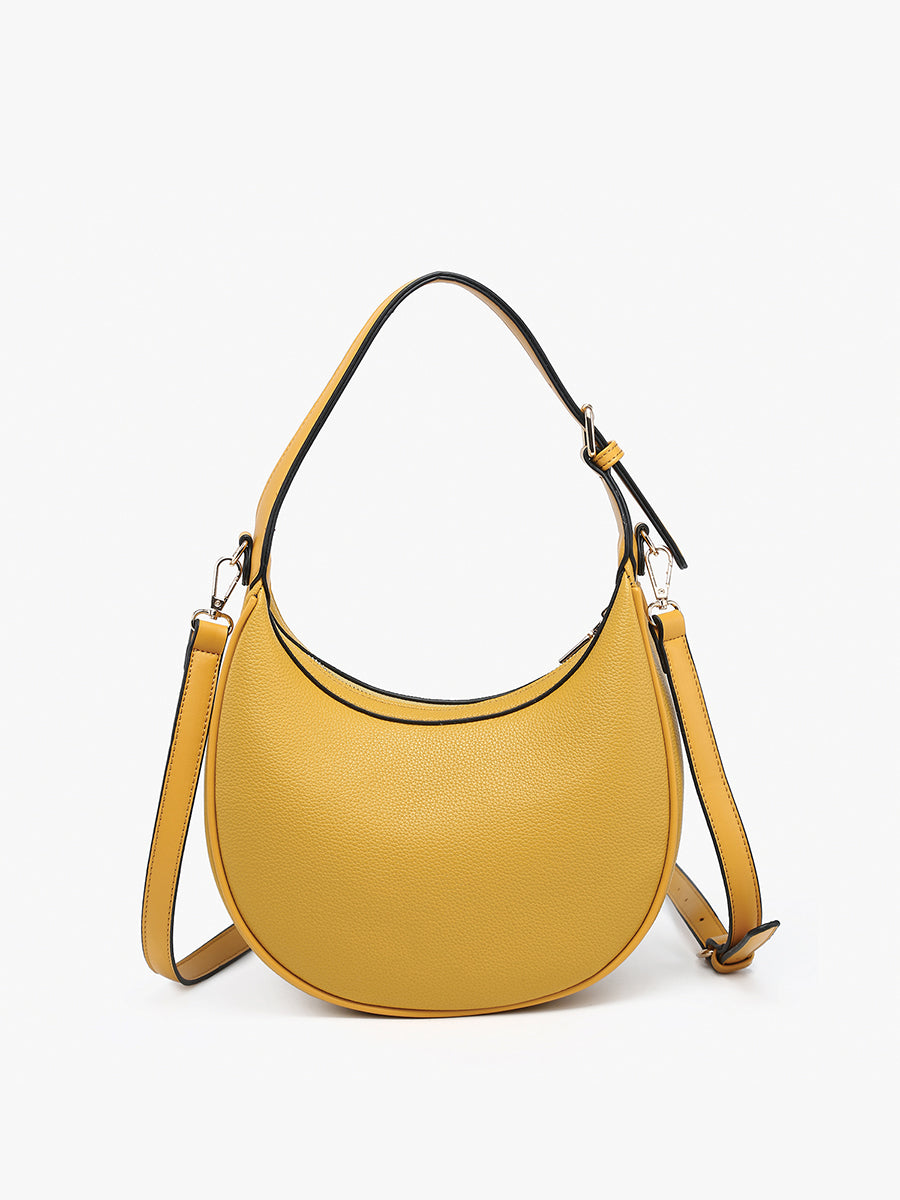 Tristan Vegan Whipstitch Shoulder Bag - Jen & Co. vegan handbag