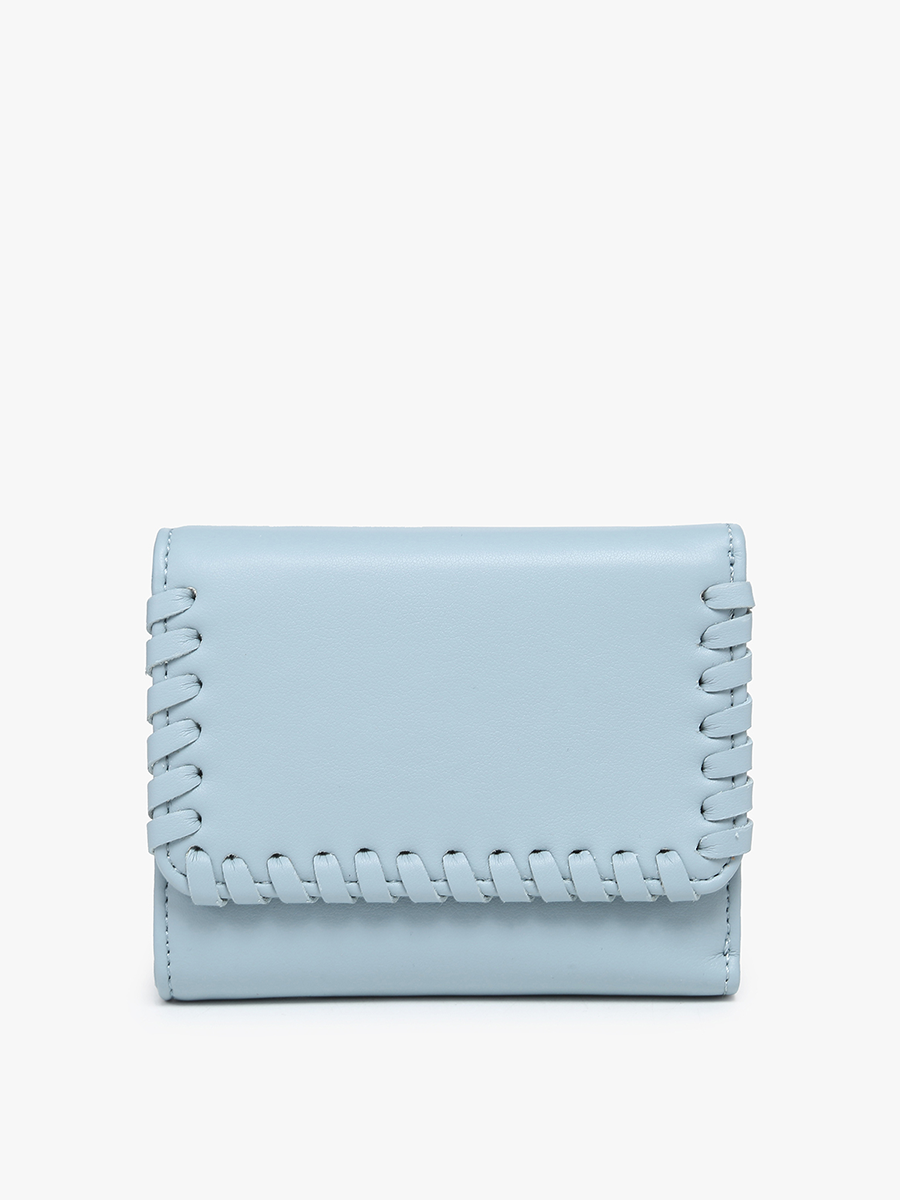 Logan Vegan Whipstitch Wallet