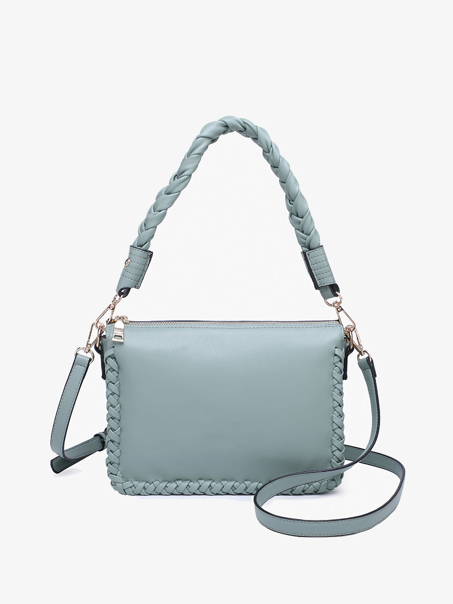 ★TOUT Y EST★ Halo Shoulder Bag Rosewood J07WG0014P4848219 Cute Terry Tote Bag for Travel, School, and Everyday styling