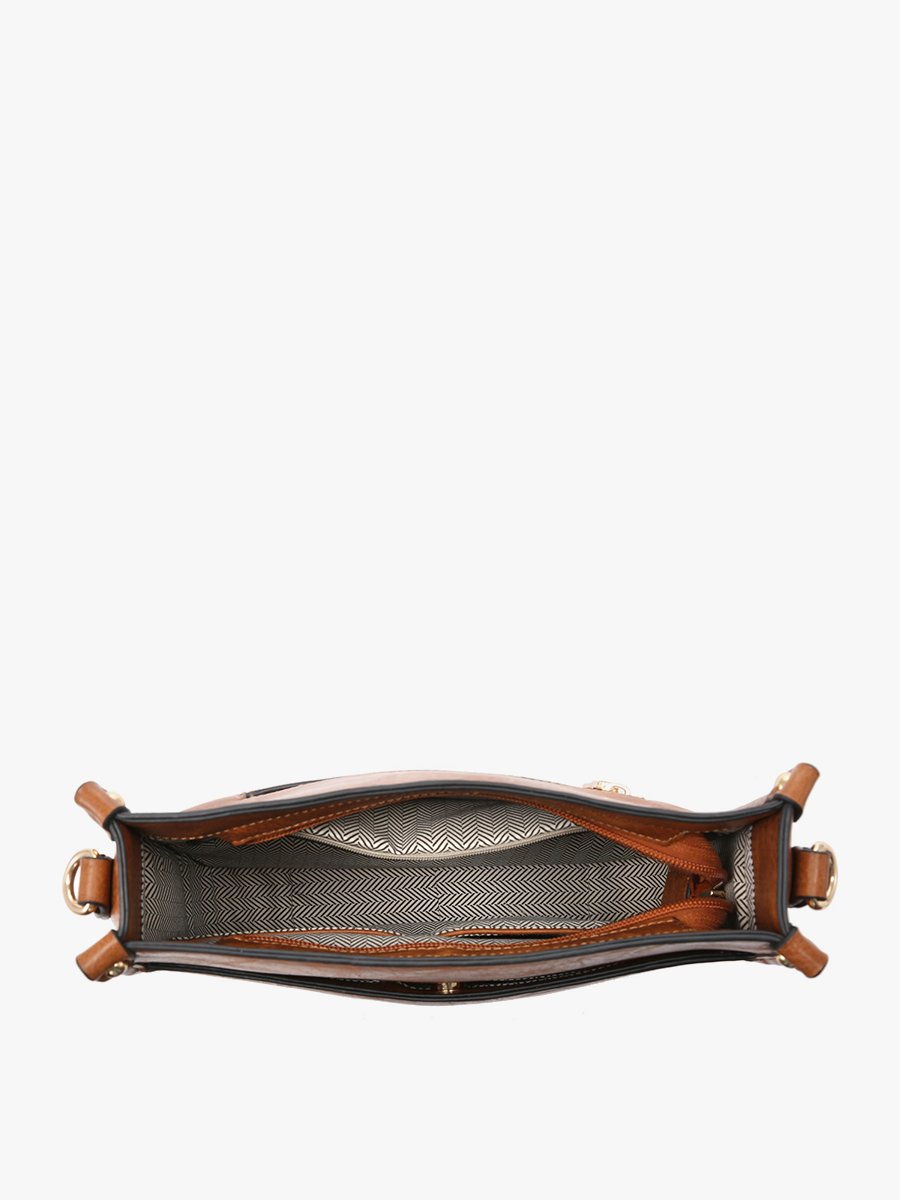 Chloe Vegan Straw Crossbody - Jen & Co. vegan handbag