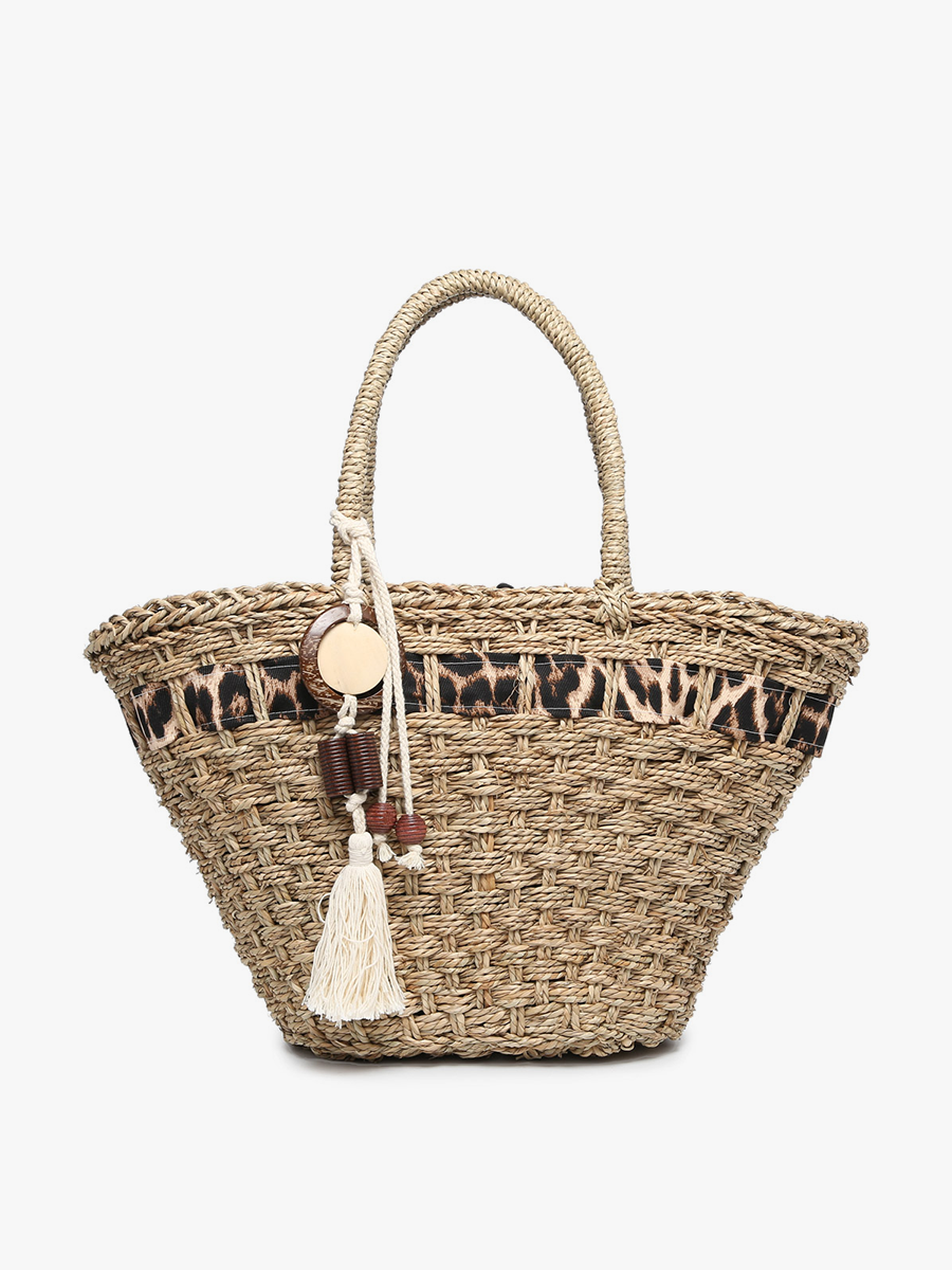 Leighton Vegan Seagrass Tote