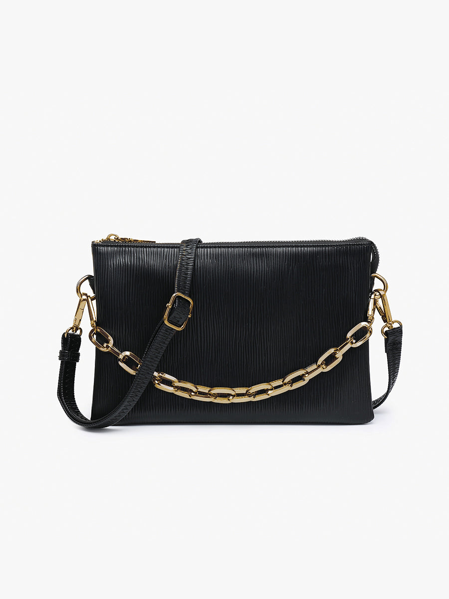 Izzy Vegan Textured Crossbody – Jen & Co.