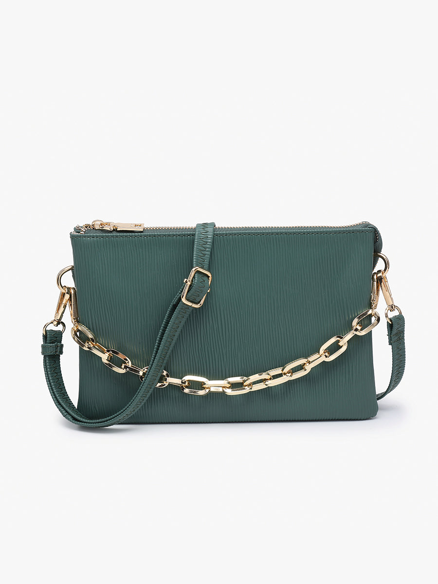 Izzy Vegan Textured Crossbody – Jen & Co.
