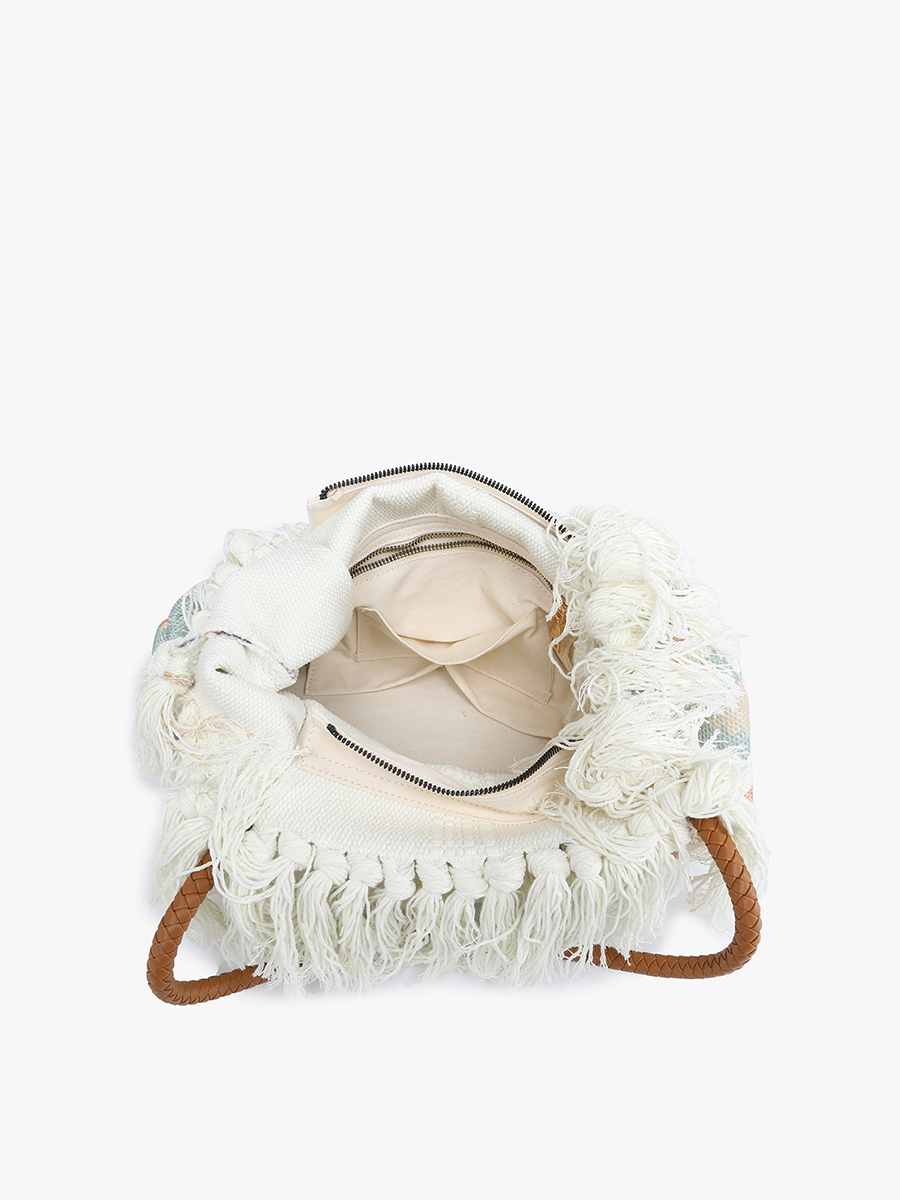Madison Aztec Tote in - Jen & Co. vegan handbag