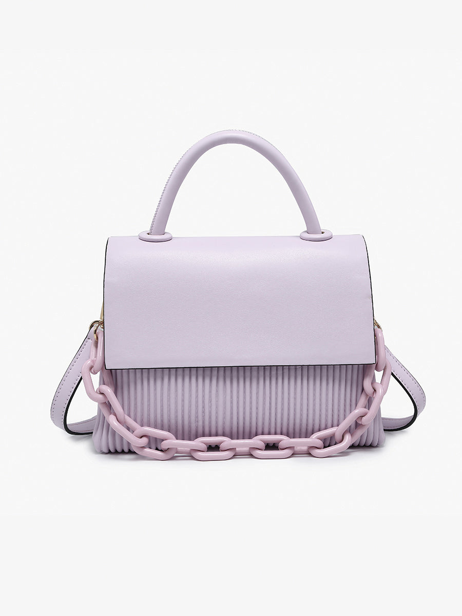 Anne Vegan Pleated Crossbody