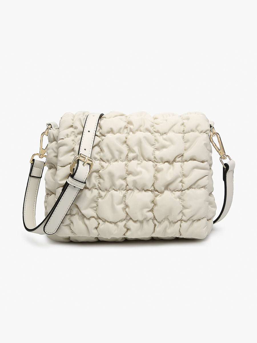 Tegan Quilted Nylon Crossbody