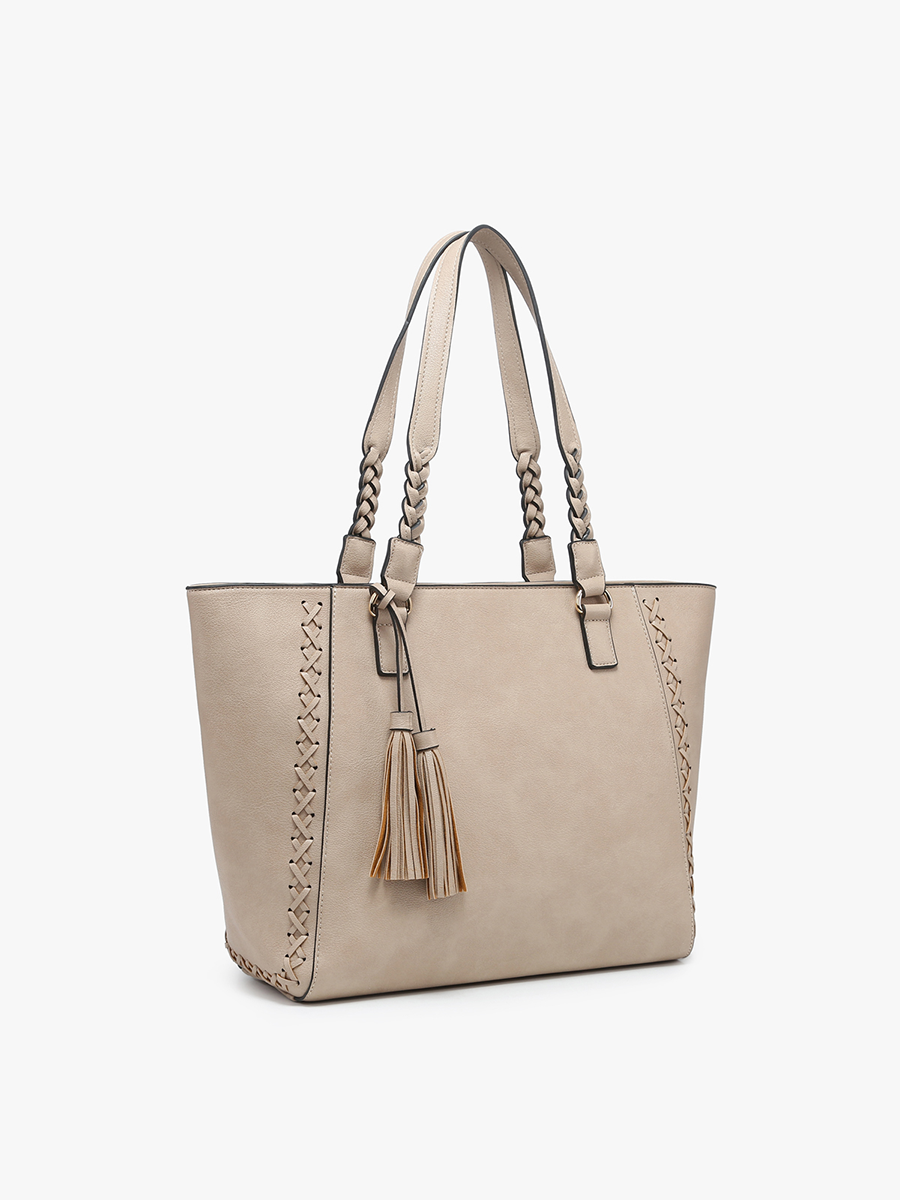 Lisa Vegan Structured Tote