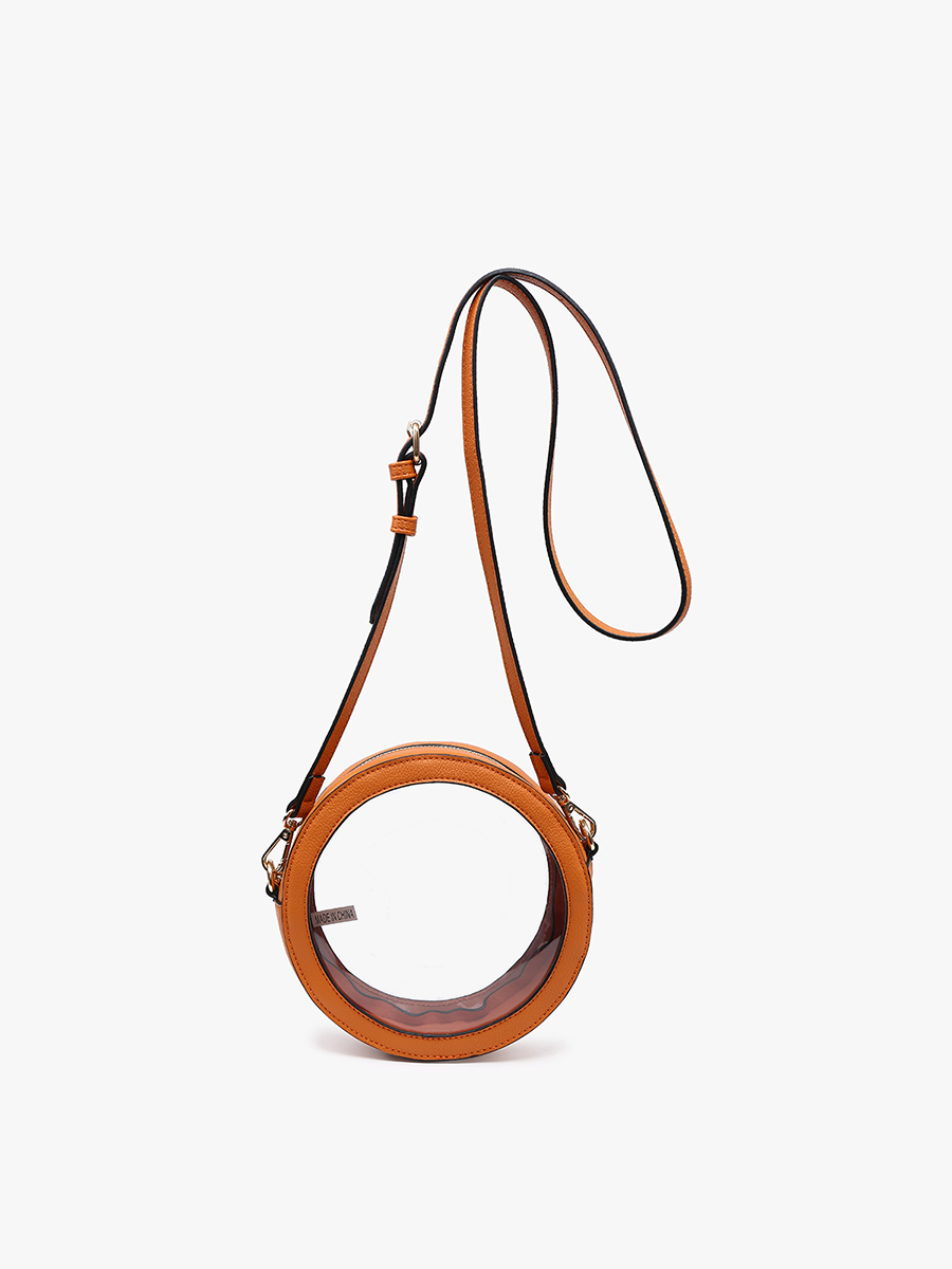 Lilibet Vegan Clear Circ Crossbody